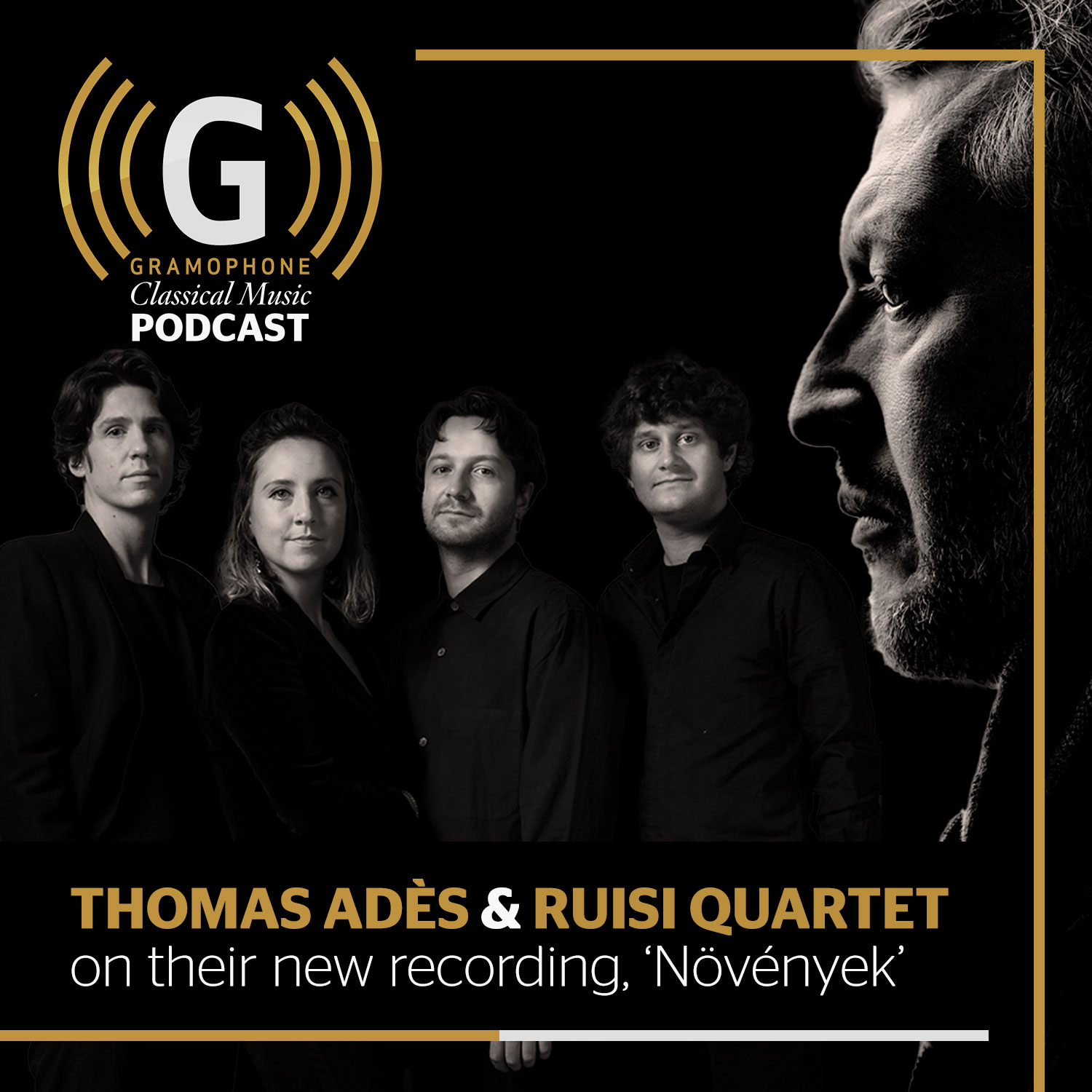 Thomas Adès and the Ruisi Quartet on their new recording, Növények