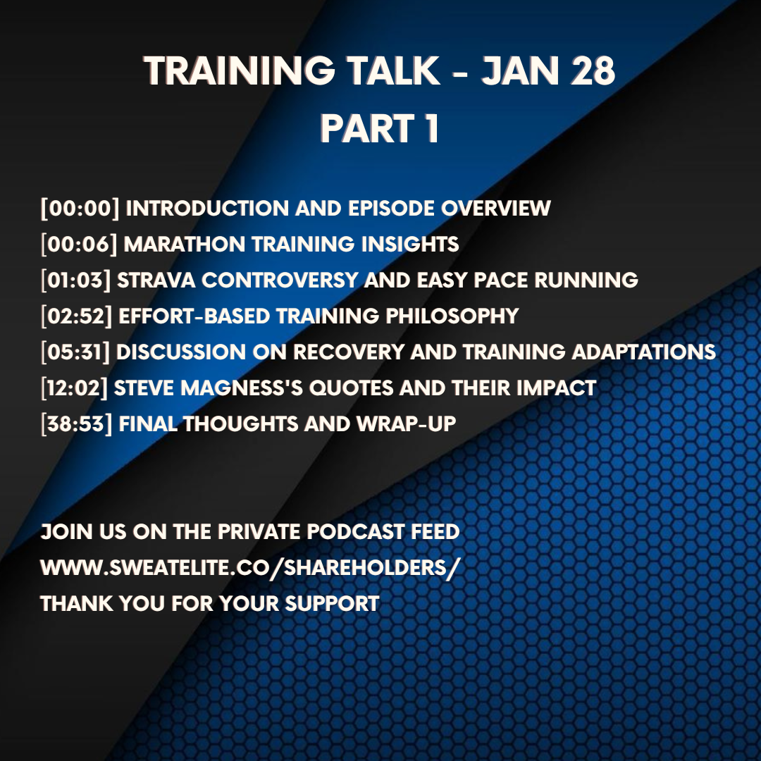 Steve Magness's Greatest Hits | Training Talk Jan 28