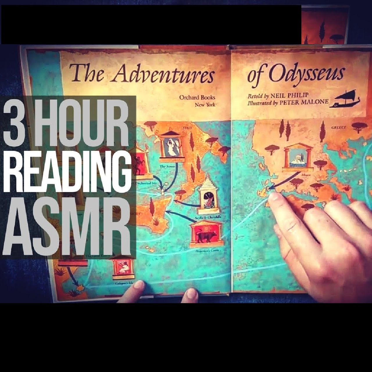 The Odyssey (Complete Story, 3 HOURS) | ASMR Book Reading