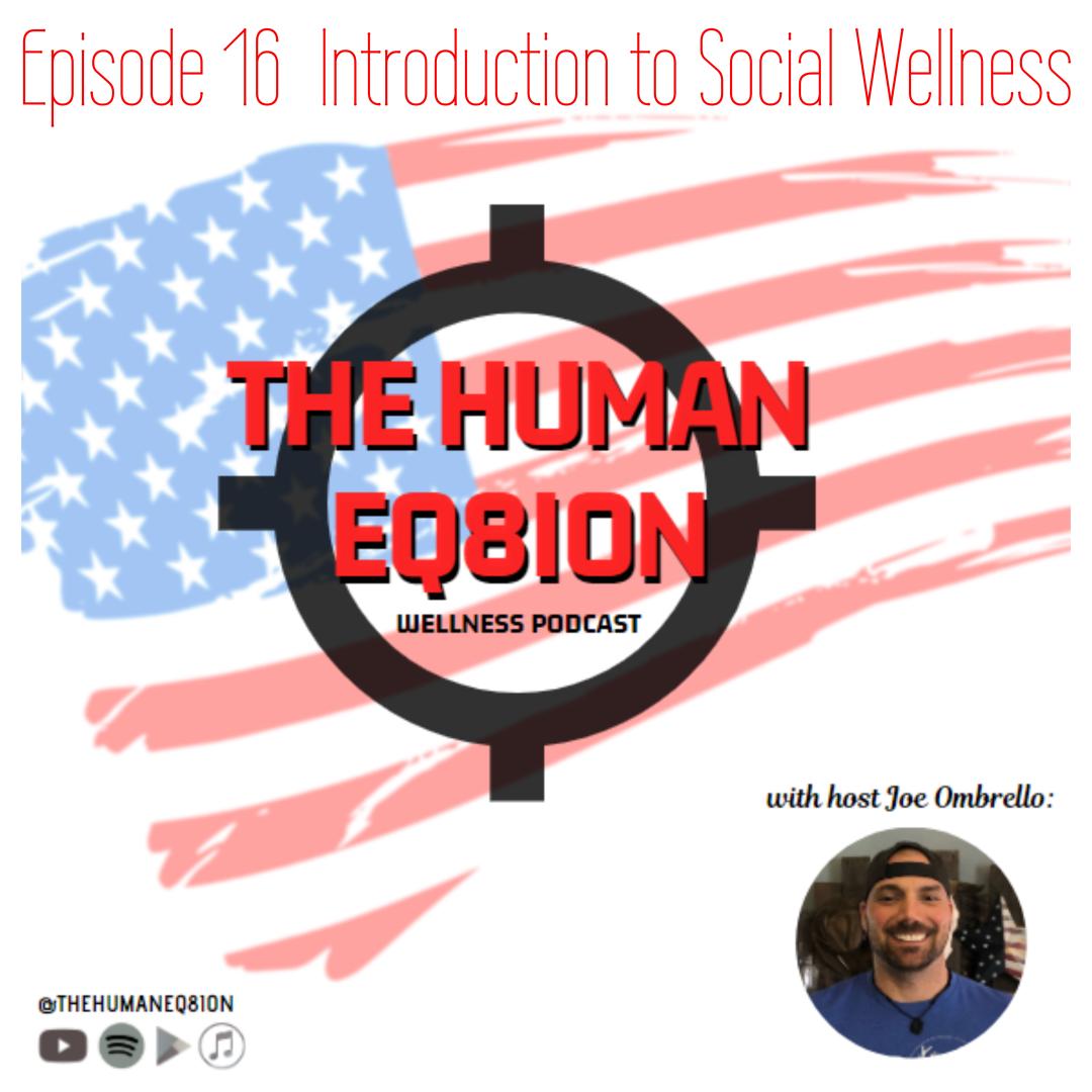 Episode 16 Introduction to Social Wellness