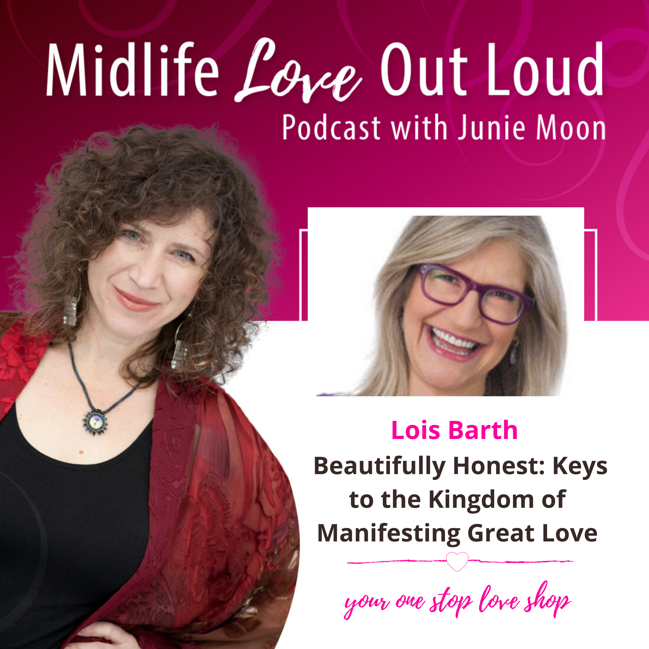 112:  Beautifully Honest: Keys to the Kingdom of Manifesting Great Love with Lois Barth