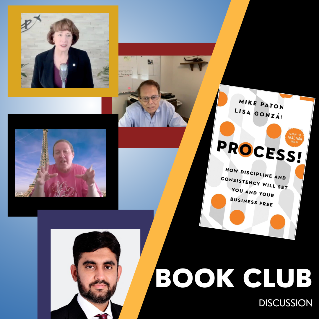Book Club Discussion - Process!: How Discipline and Consistency Will Set You and Your Business Free