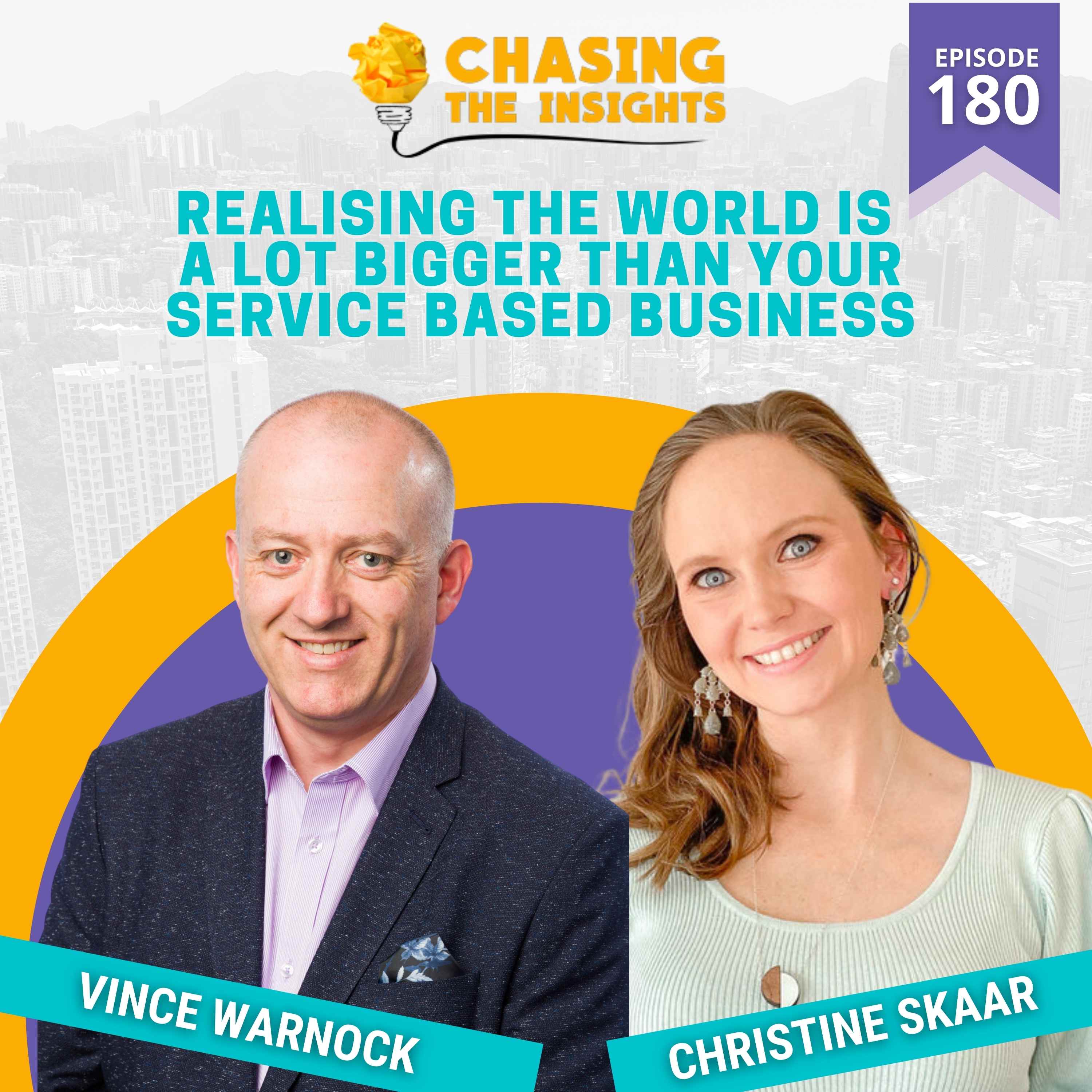 EP180 - Christine Skaar on realising that the world is a lot bigger