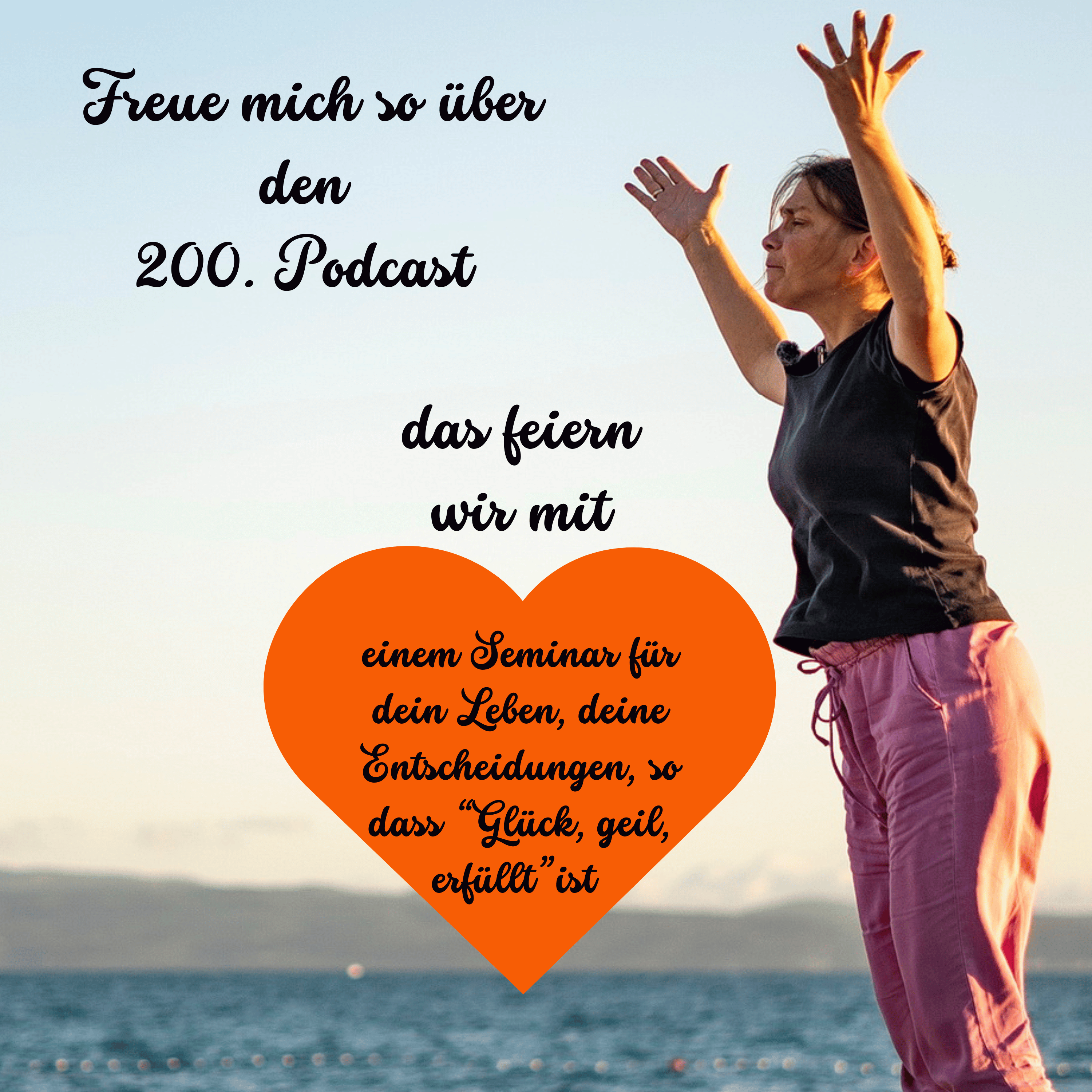Glück, geil, erfüllt