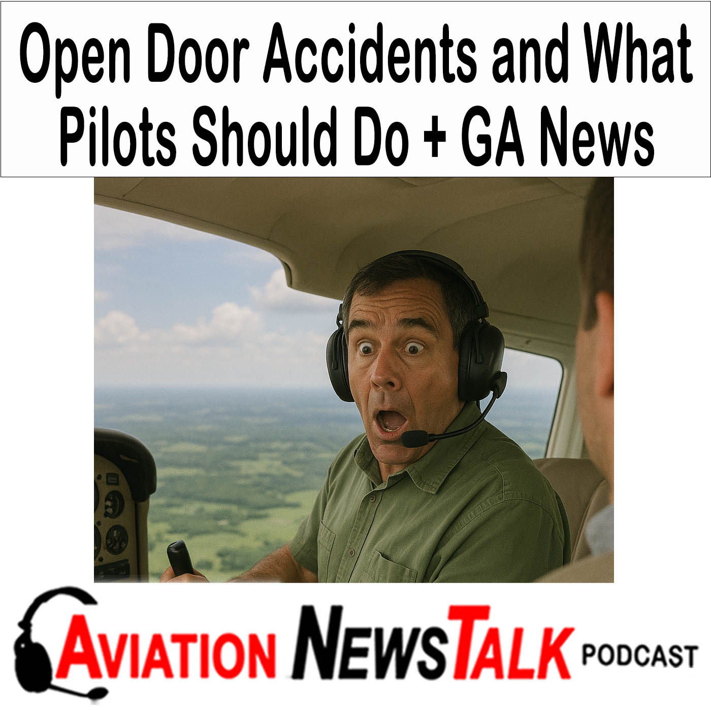 cover of episode 386 When a Door Ajar Becomes a Fatal Distraction: GA Door-Open Accidents and What Pilots Should Do + GA News