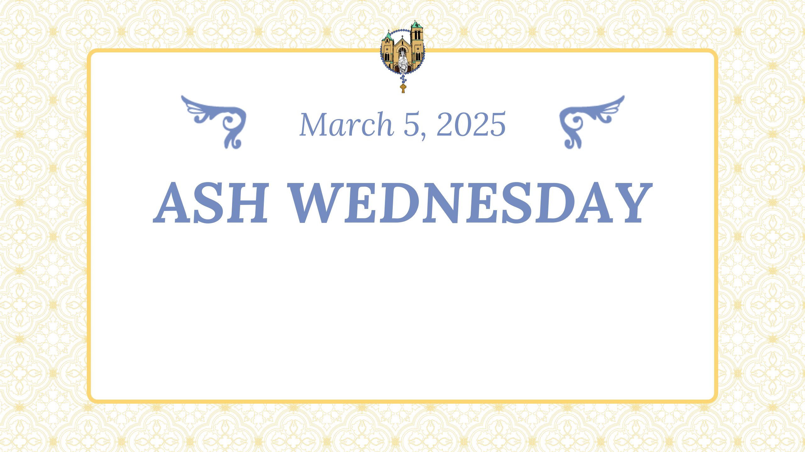 Ash Wednesday