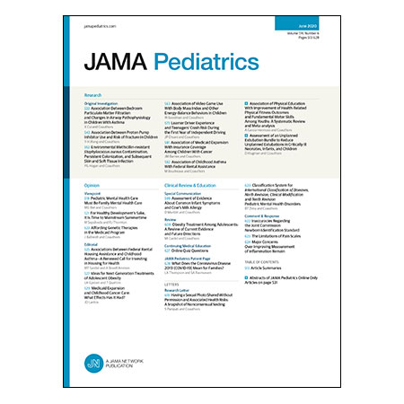 JAMA Pediatrics Editors\' Summary