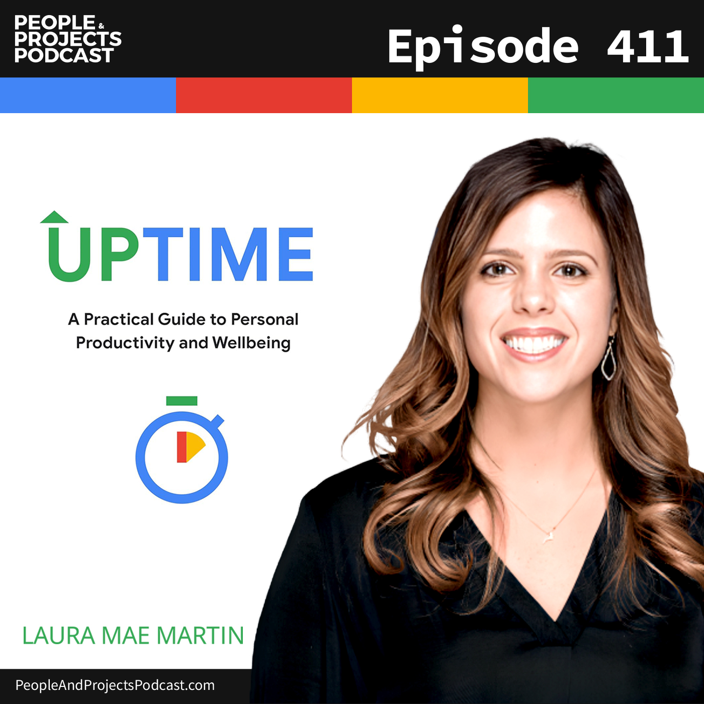 cover of episode PPP 411 | Google’s Top Productivity Expert on Boosting Your Productivity and Well-Being, with Laura Mae Martin