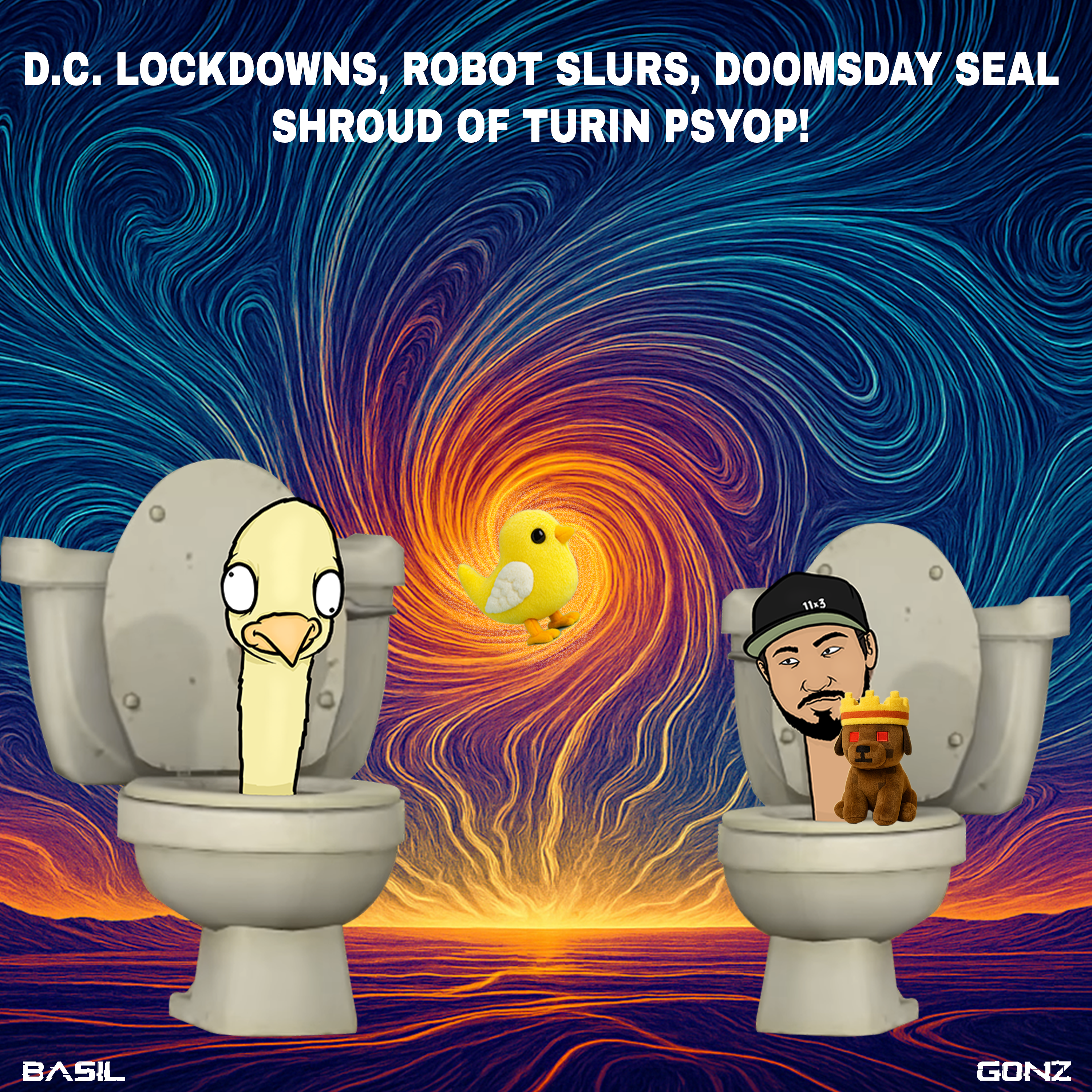 DC Lock Downs, Robot SLURS, Doomsday Seal, Shroud of Turin Op | CCNT 866